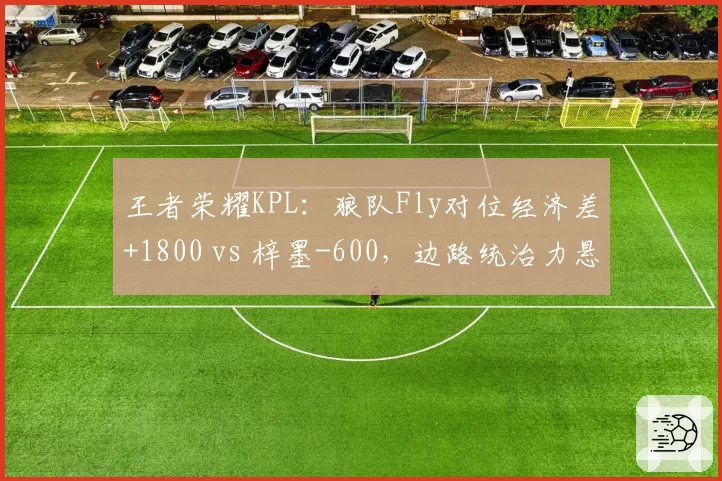 王者荣耀KPL：狼队Fly对位经济差+1800 vs 梓墨-600，边路统治力悬殊